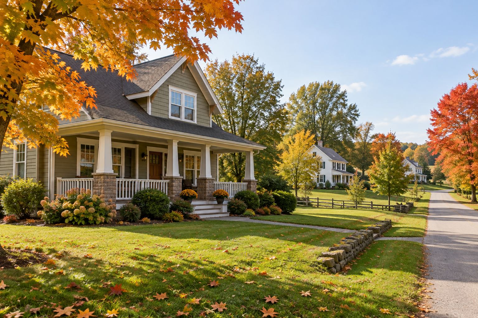 A Ohio home, illustrative